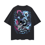 Jin Woo Solo Leveling Oversize Deep Drop Shoulder Tee