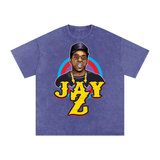 Jay Z Acid Wash Oversize T-Shirt