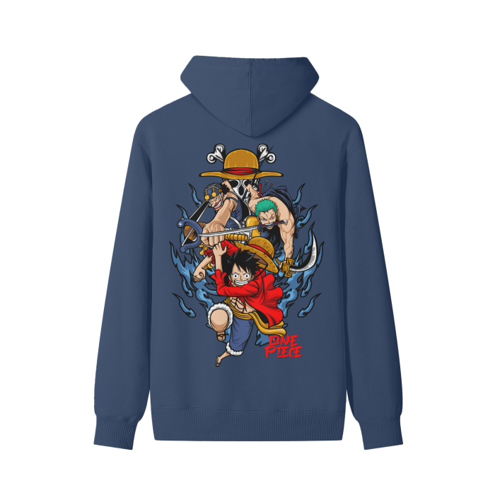 Straw hats One Piece Hoodie - 