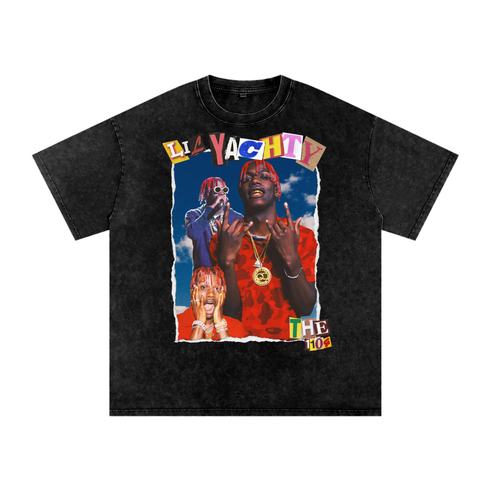 Lil Yachty Acid Wash Oversize T-Shirt