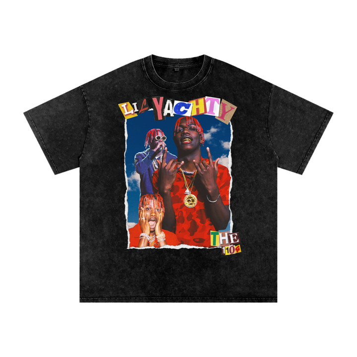 Lil Yachty Acid Wash Oversize T-Shirt