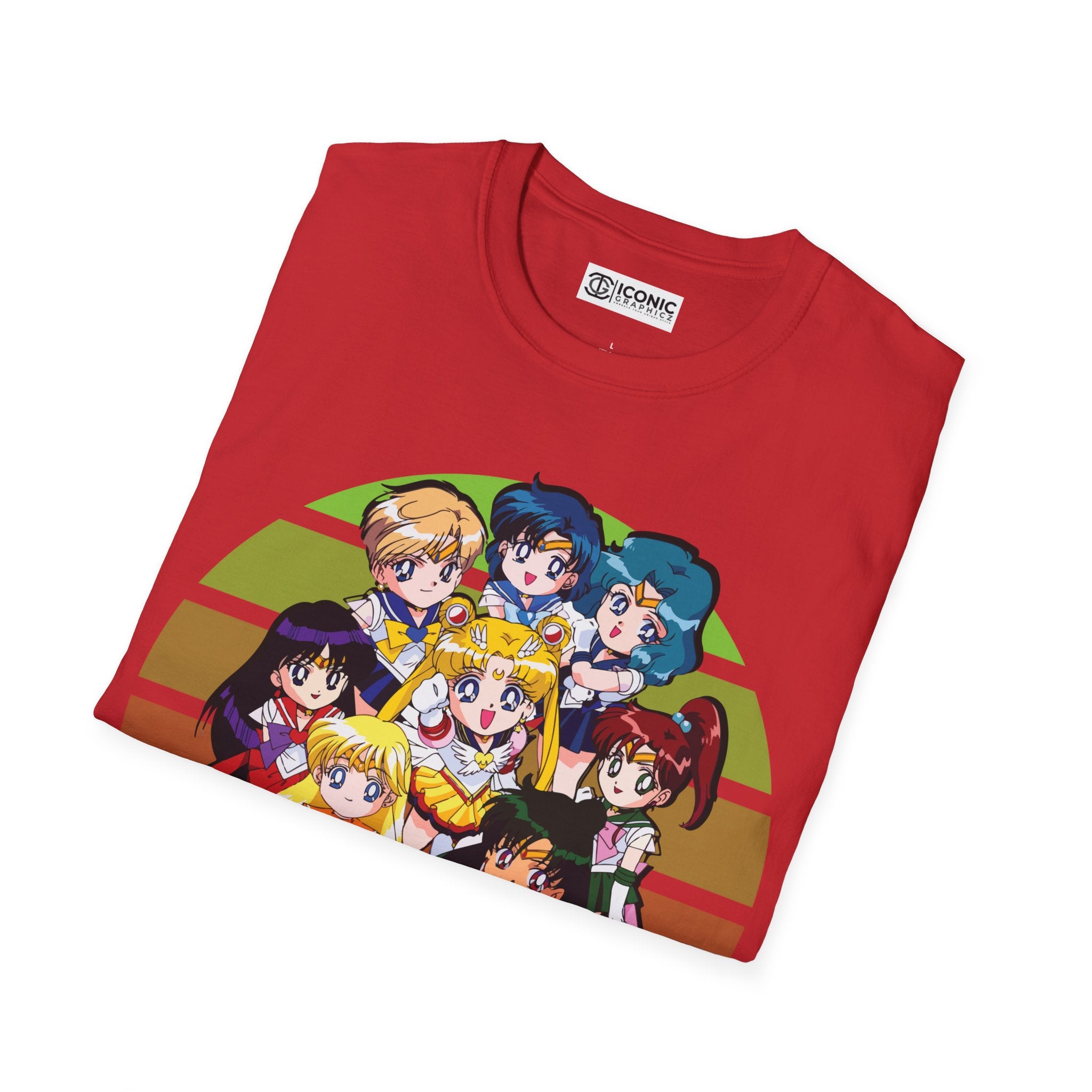 Sailor Scouts Unisex Softstyle T-Shirt - IGZ Clothing 