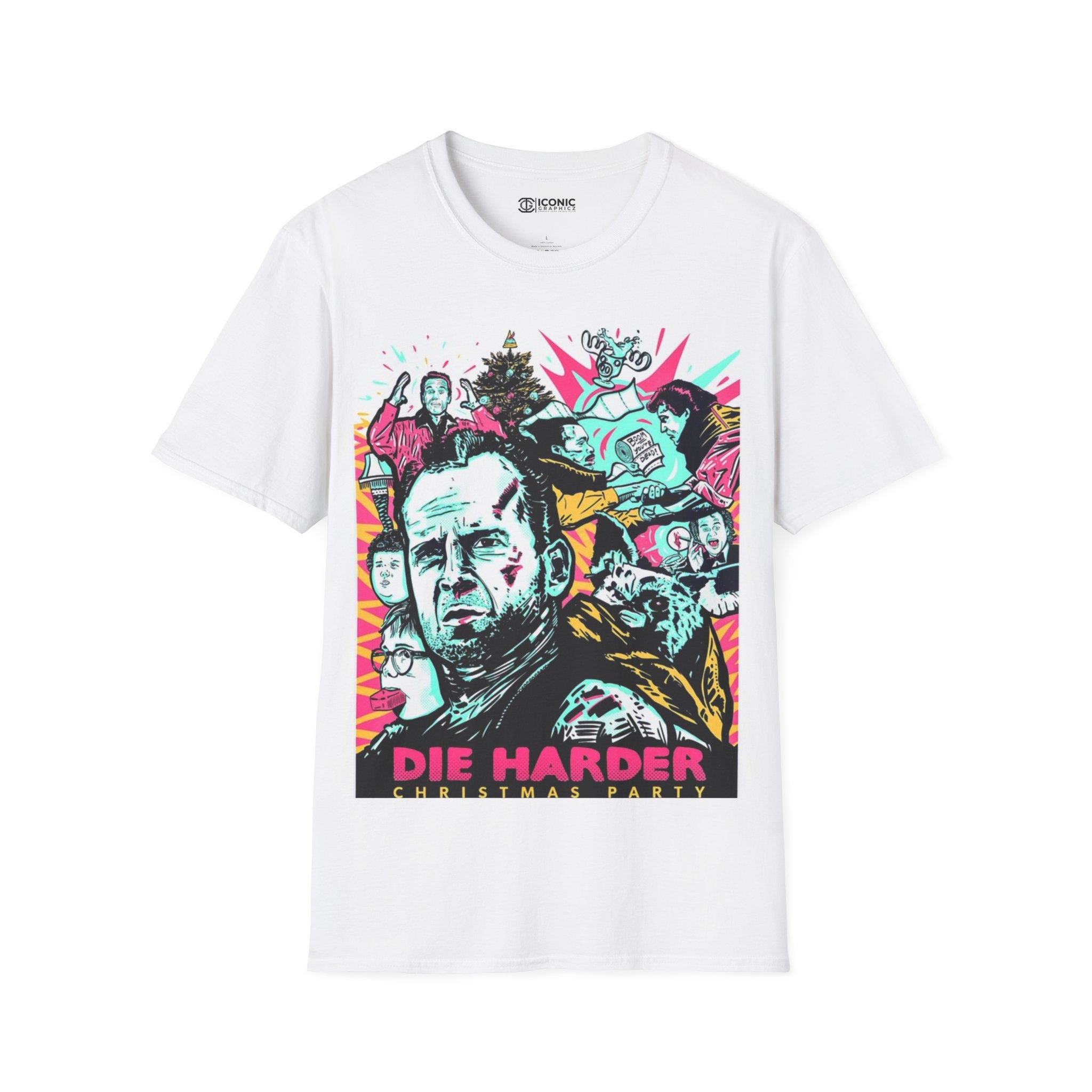 Die Hard Unisex Softstyle T-Shirt - IGZ Clothing 