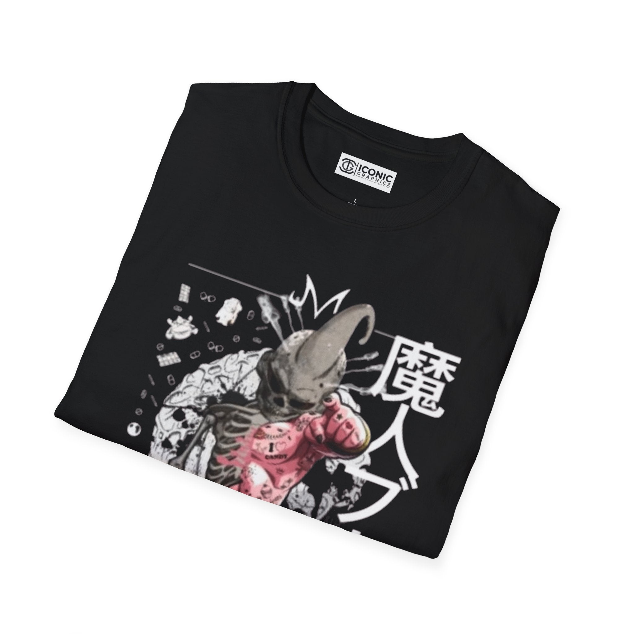 Majin Boo Unisex Softstyle T-Shirt - IGZ Clothing 