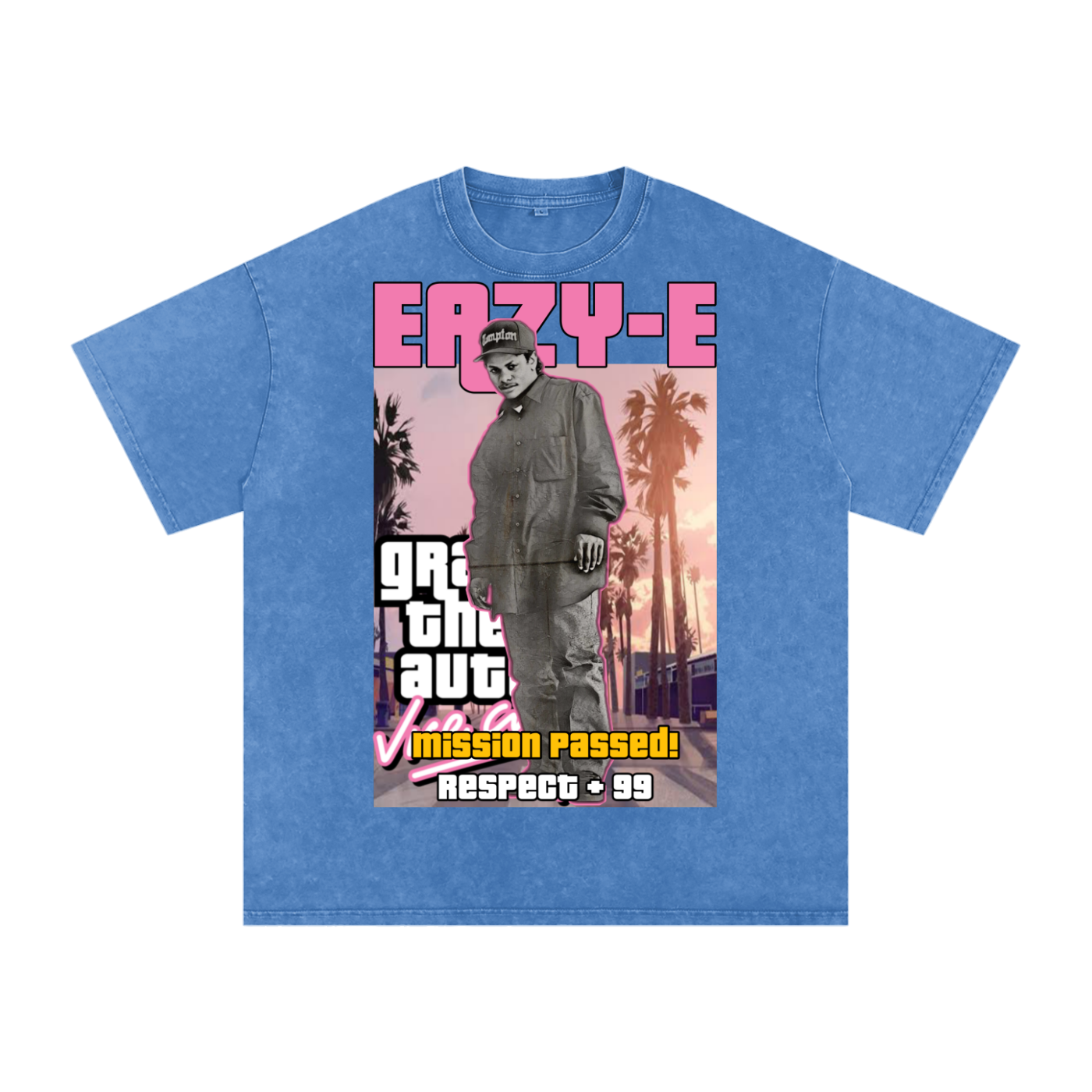 Easy-E Acid Wash Oversize T-Shirt