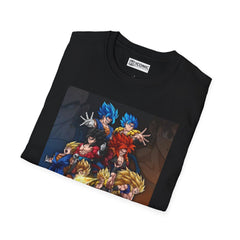 Goku and Vegeta Unisex Softstyle T-Shirt - IGZ Clothing 