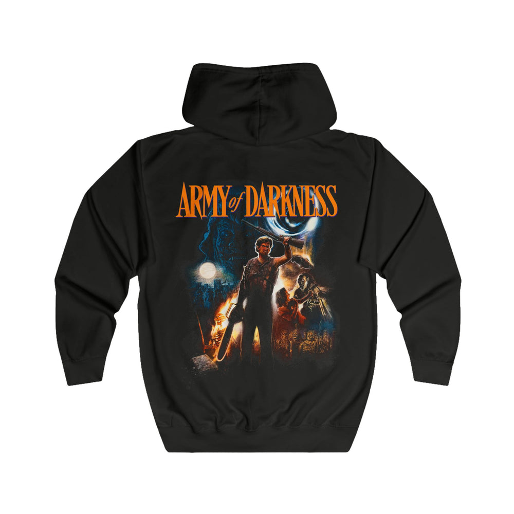 Evil Dead Army of Darkness Unisex Full Zip Hoodie