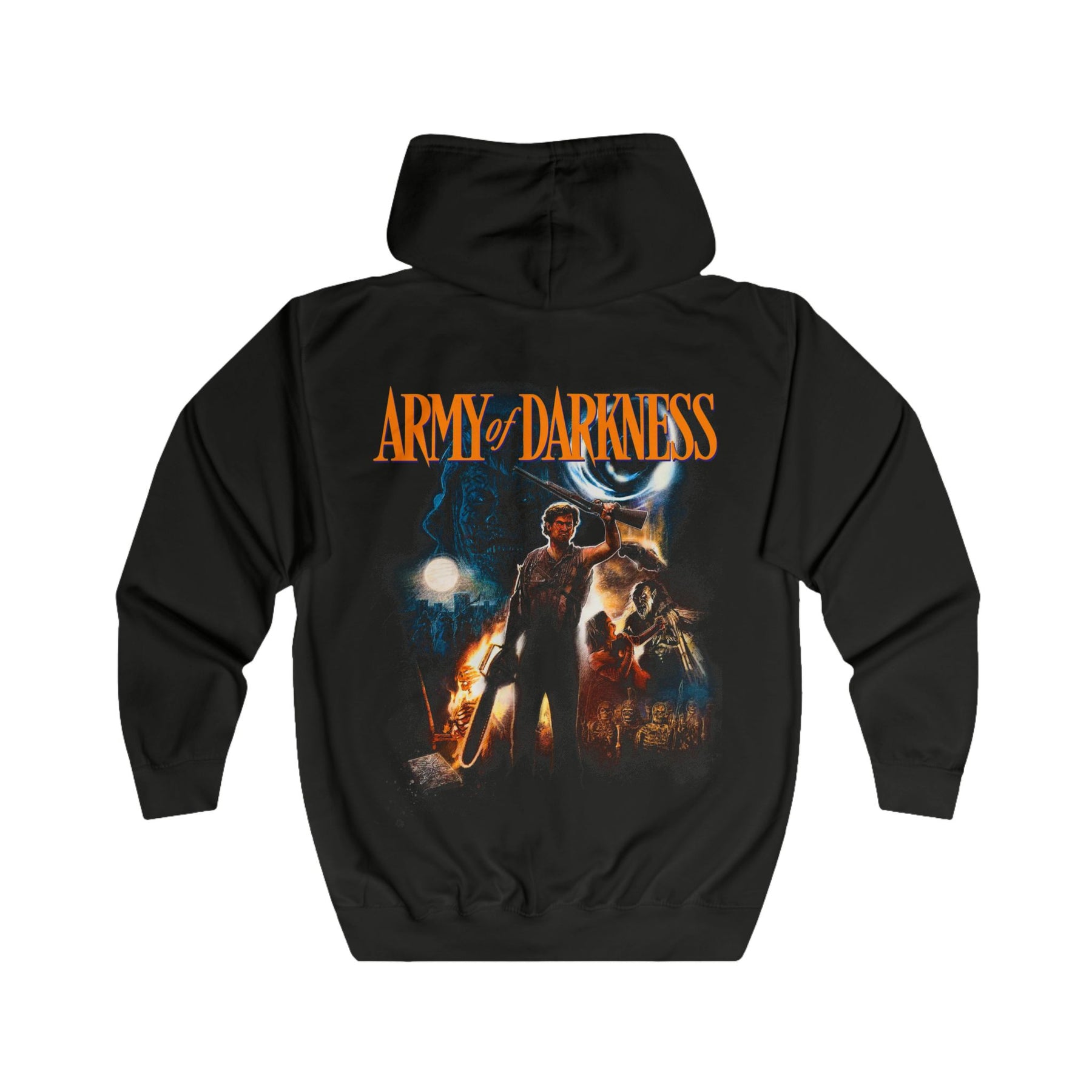 Evil Dead Army of Darkness Unisex Full Zip Hoodie