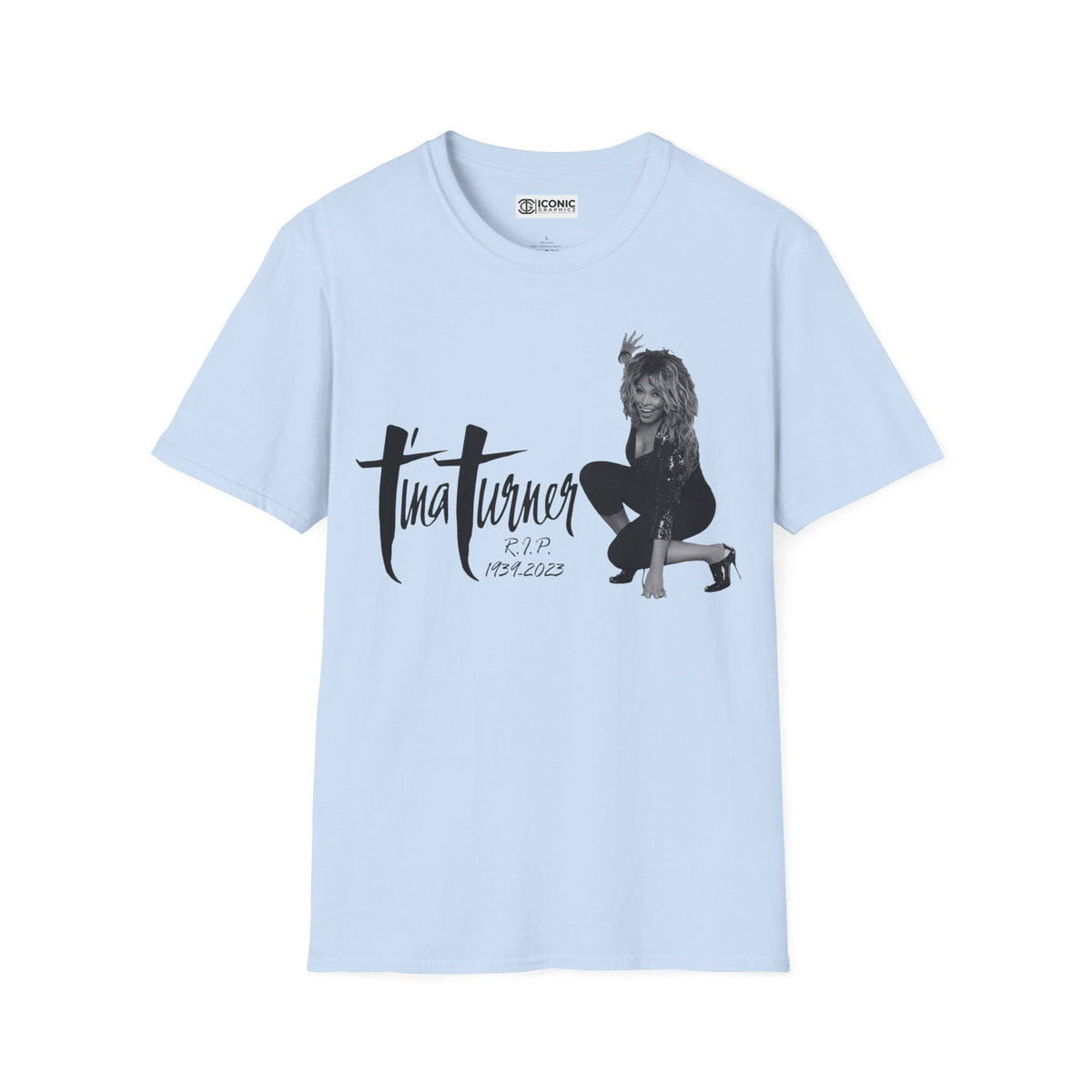 Tina Turner Unisex Softstyle T-Shirt - IGZ Clothing 