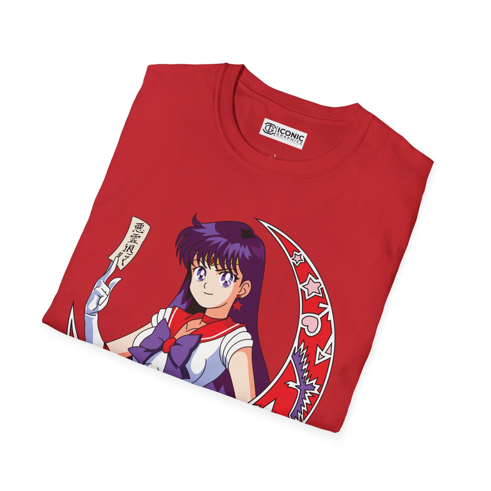 Sailor Mars Unisex Softstyle T-Shirt - IGZ Clothing 