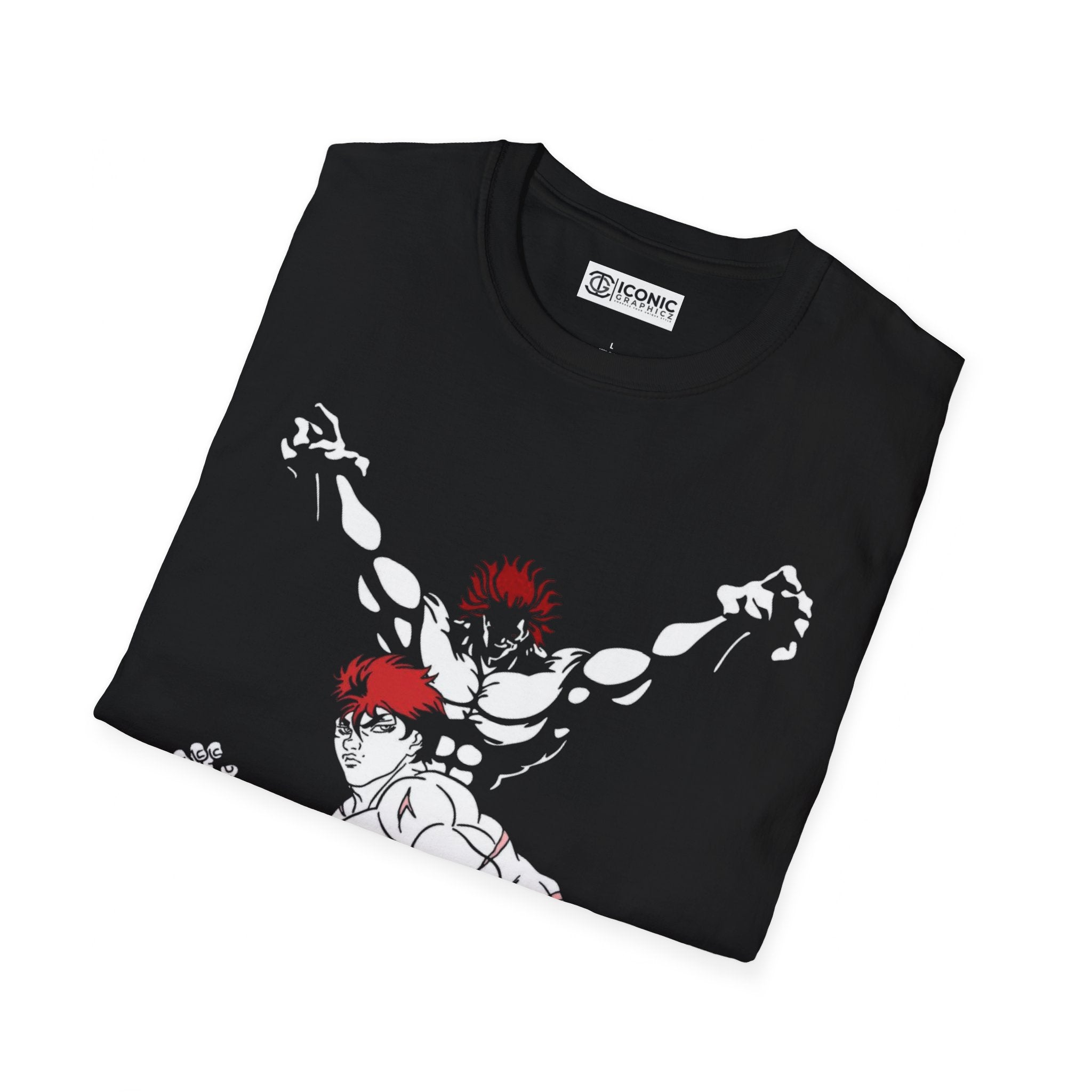 Hanma Baki Unisex Softstyle T-Shirt - IGZ Clothing 