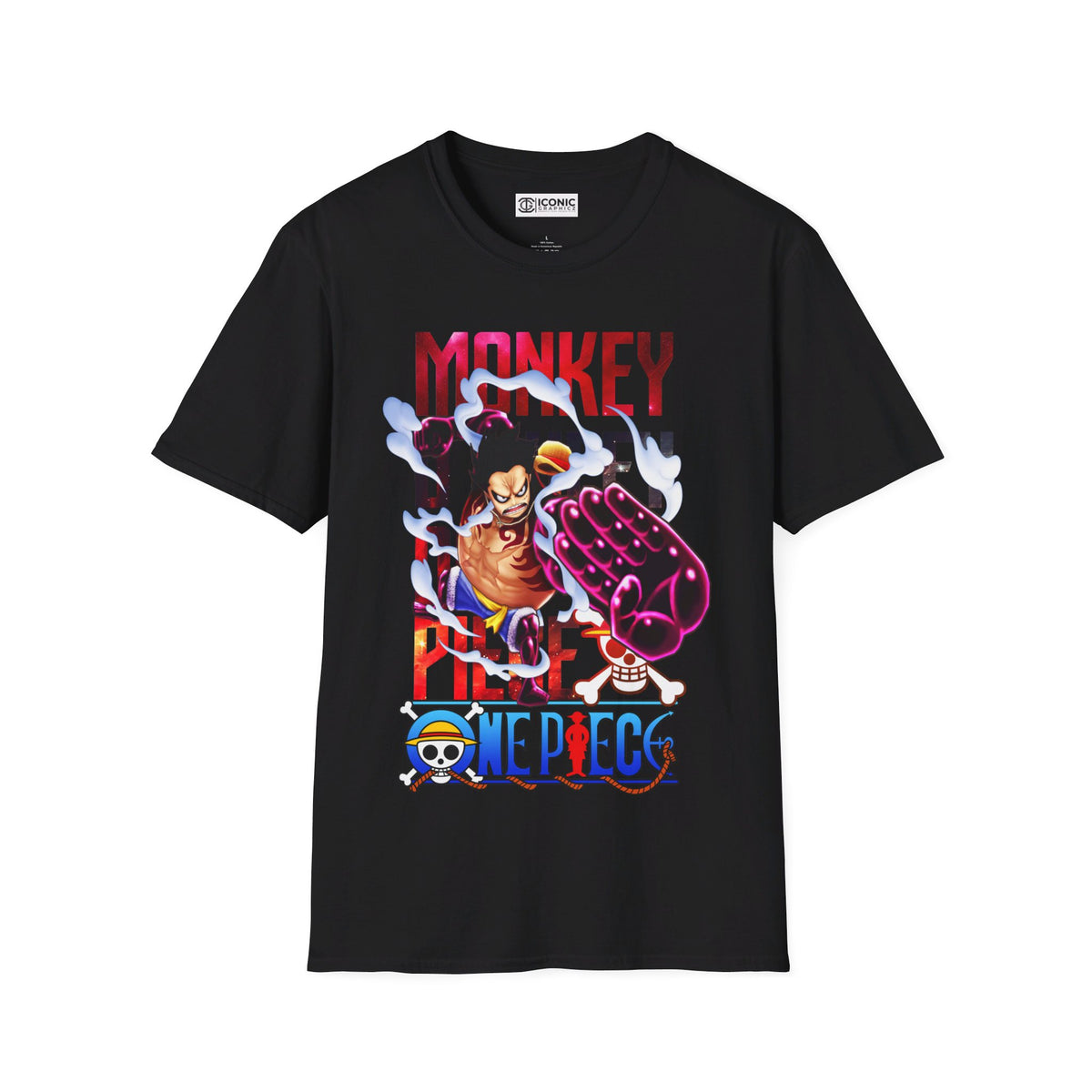 Luffy Unisex Softstyle T-Shirt - IGZ Clothing 