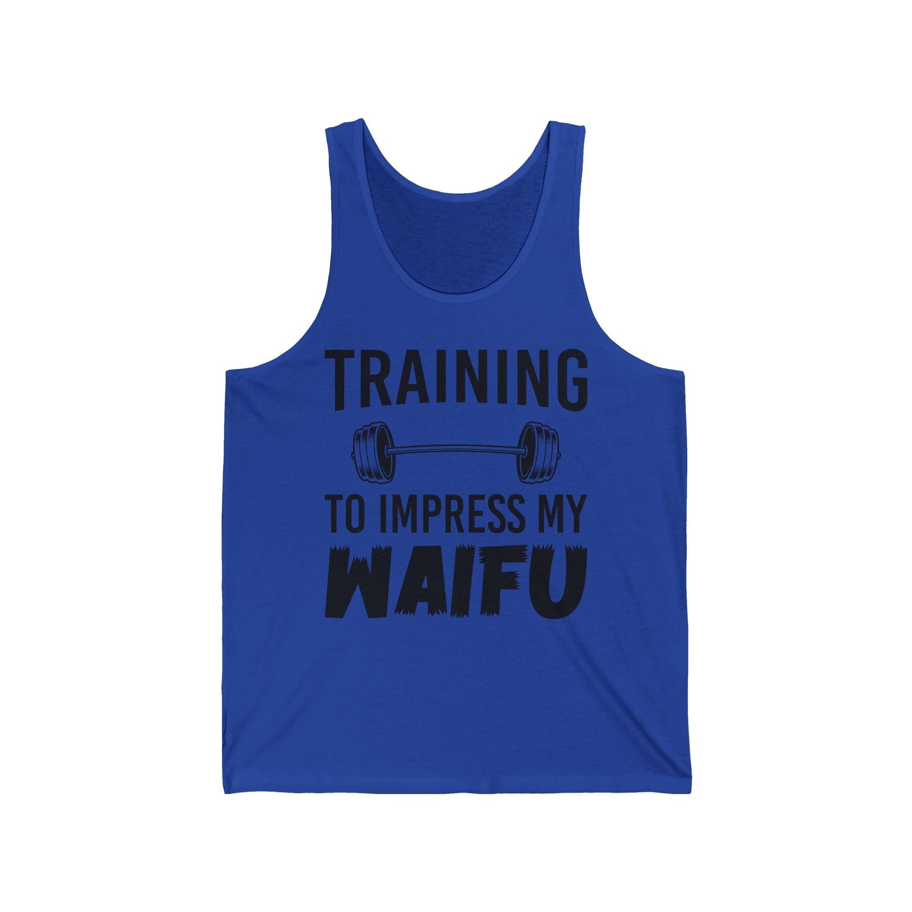 Anime fitness Unisex Jersey Tank Printify