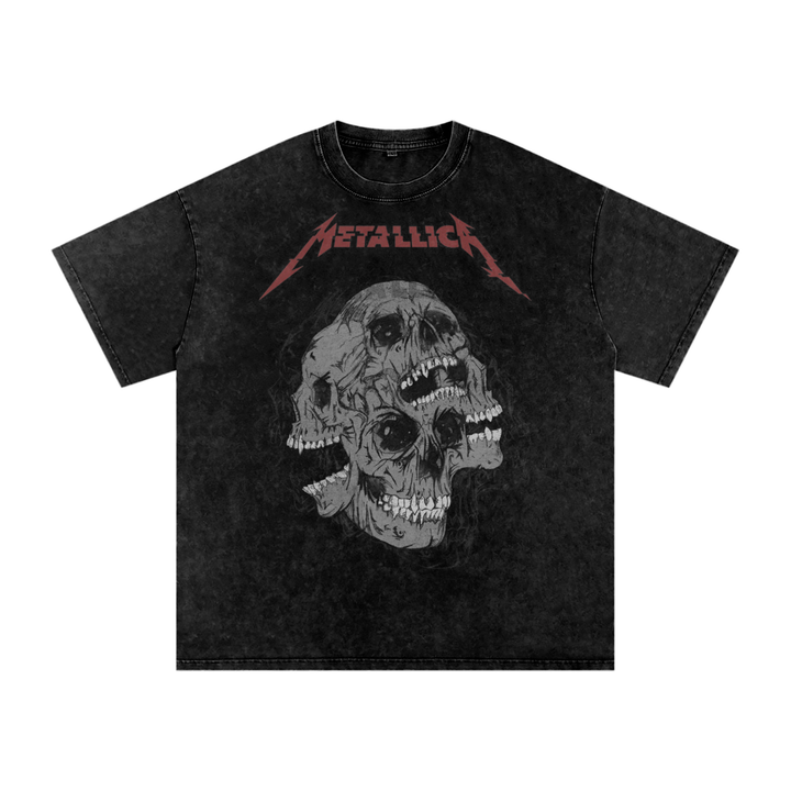 Metallica Acid Wash Oversize T-Shirt