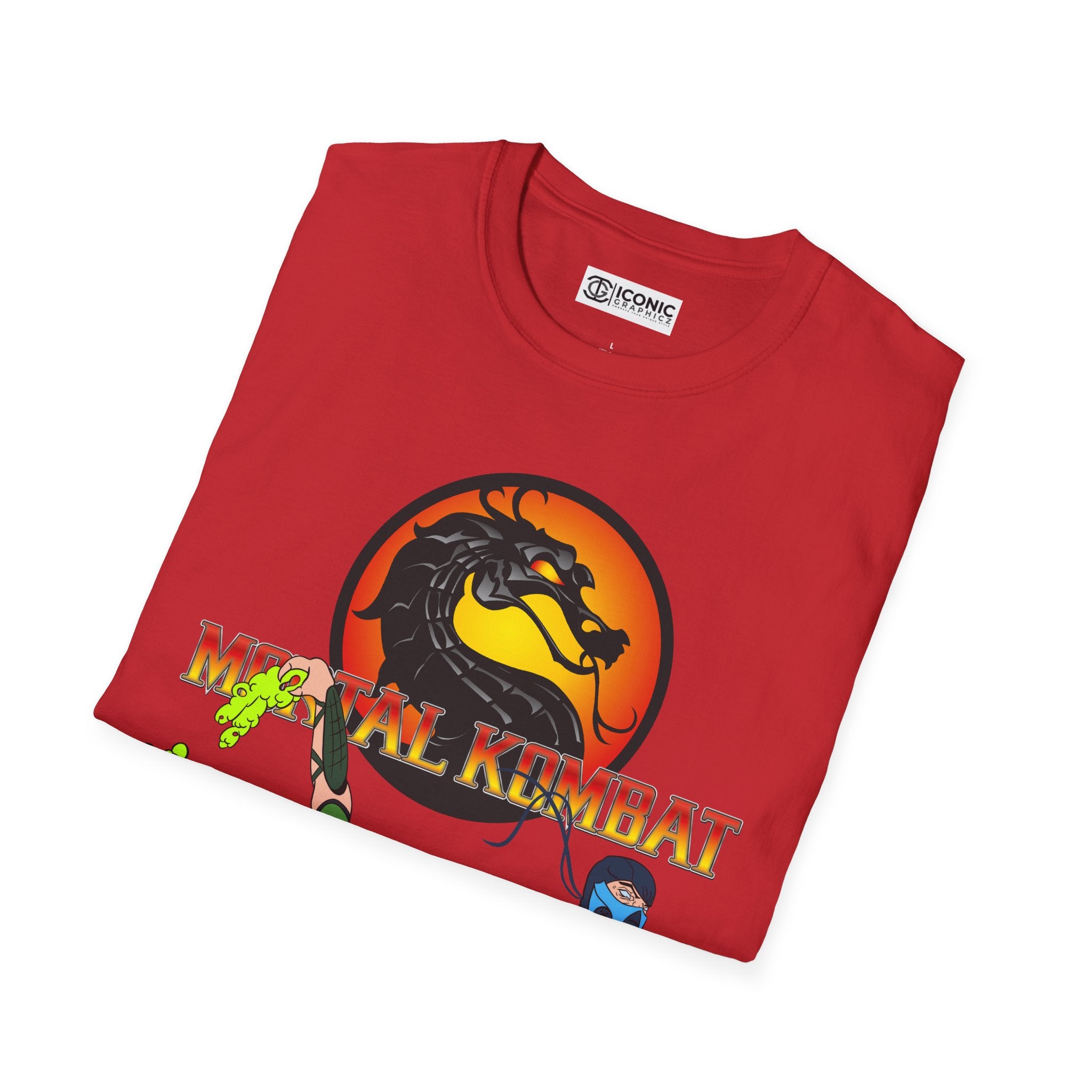 Mortal Kombat Unisex Softstyle T-Shirt - IGZ Clothing 