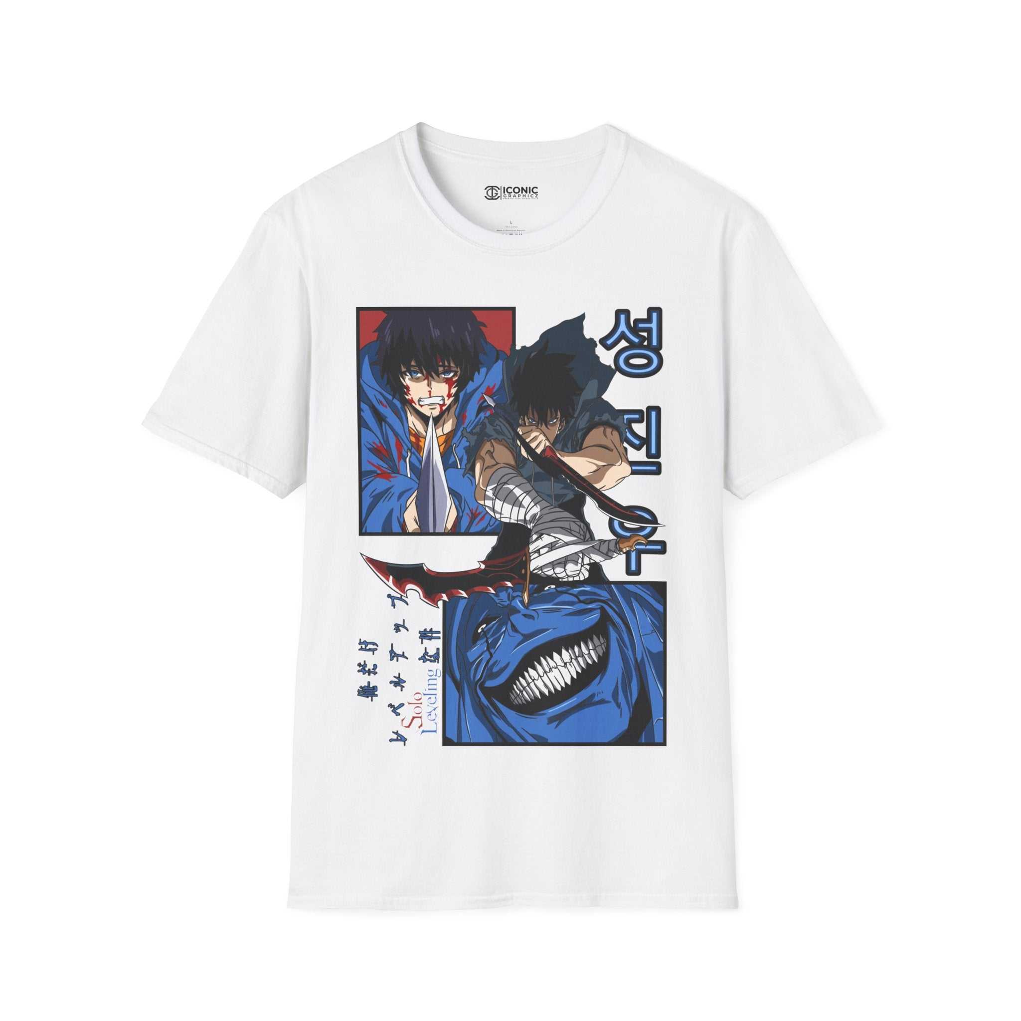 Jin Woo Unisex Softstyle T-Shirt - IGZ Clothing 