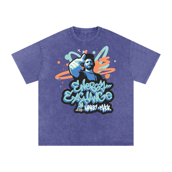 Harry x Mack Acid Wash Oversize T-Shirt