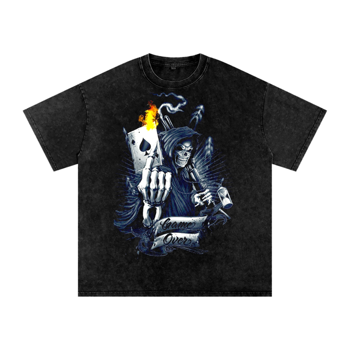 Metallica Acid Wash Oversize T-Shirt