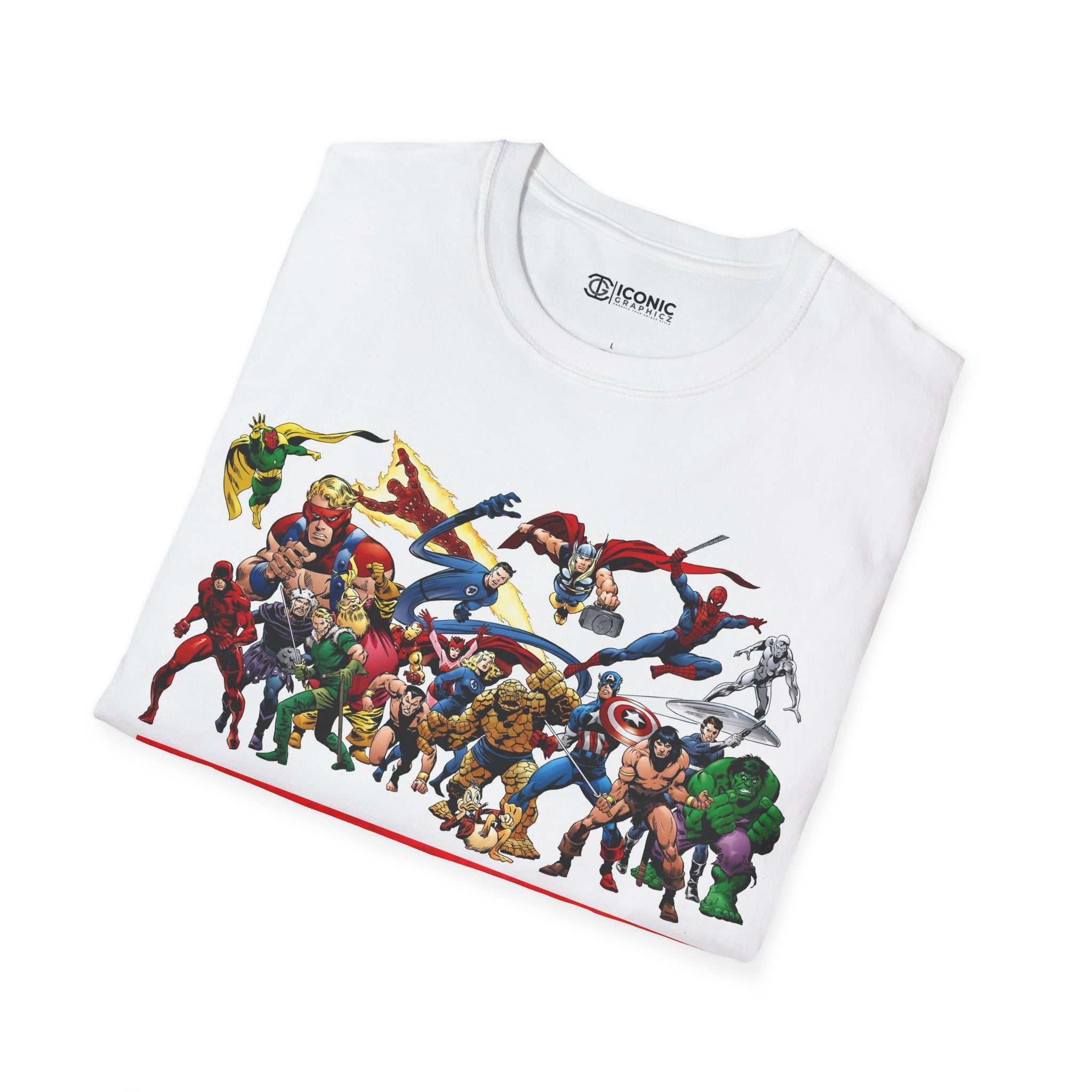 Marvel Unisex Softstyle T-Shirt - IGZ Clothing 