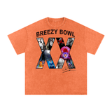 Chris Brown Breezy Bowl Acid Wash Oversize T-Shirt