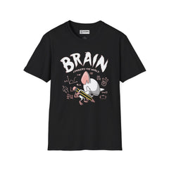 Pinky in the Brain Unisex Softstyle T-Shirt - IGZ Clothing 