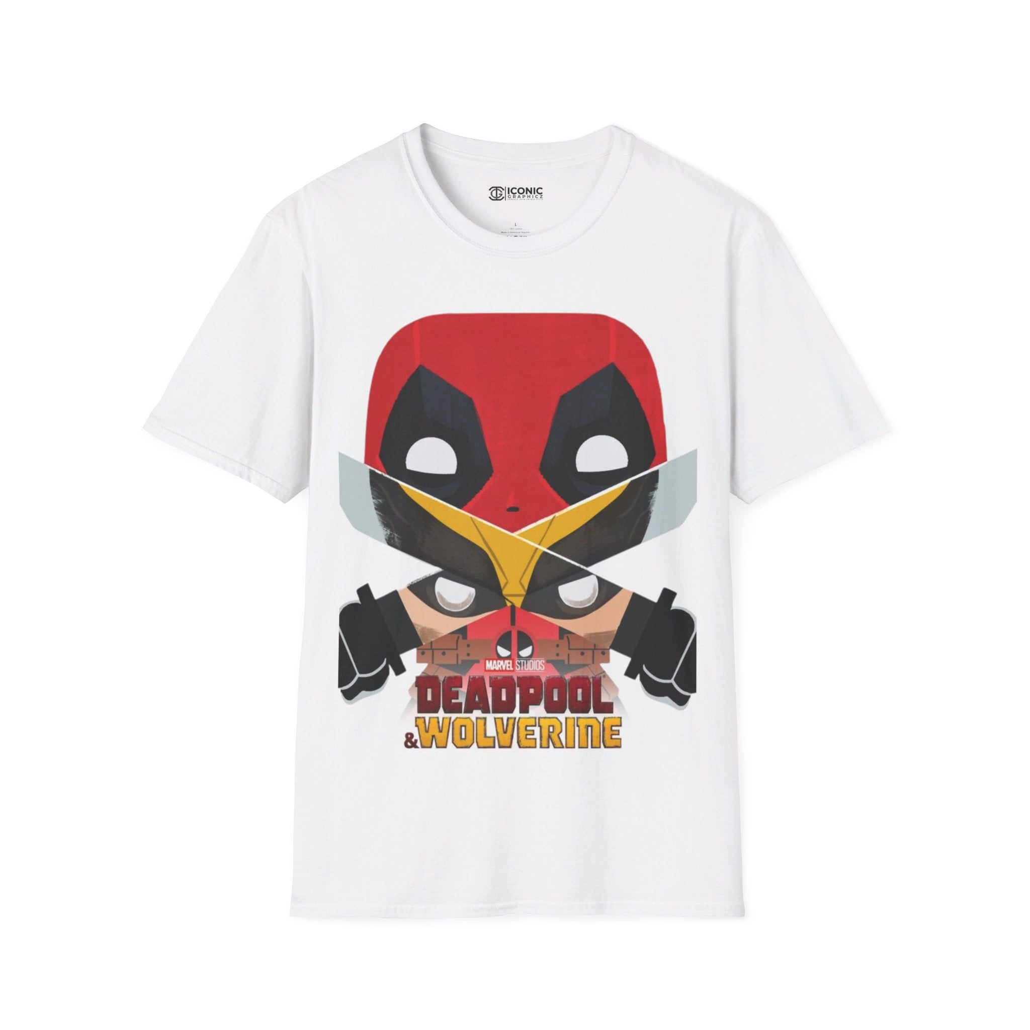 Deadpool and Wolverine Unisex Softstyle T-Shirt - IGZ Clothing 