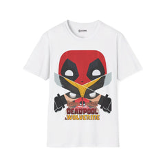 Deadpool and Wolverine Unisex Softstyle T-Shirt - IGZ Clothing 