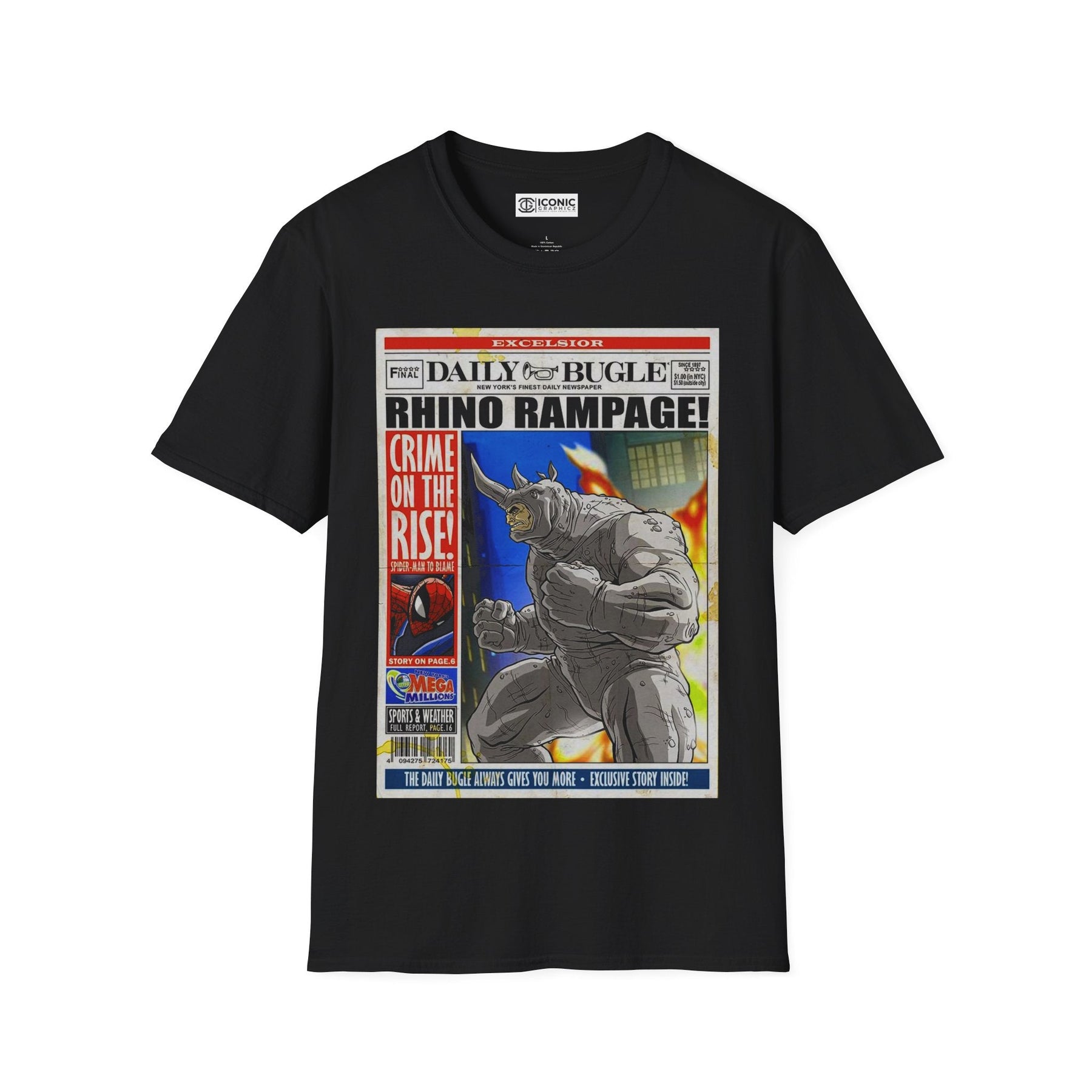 Rhino T-Shirt Printify