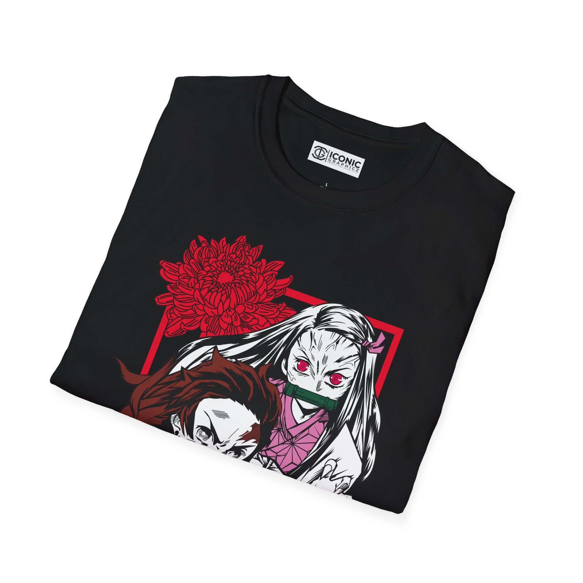 Tanjiro & Nezuko Unisex Softstyle T-Shirt - IGZ Clothing 