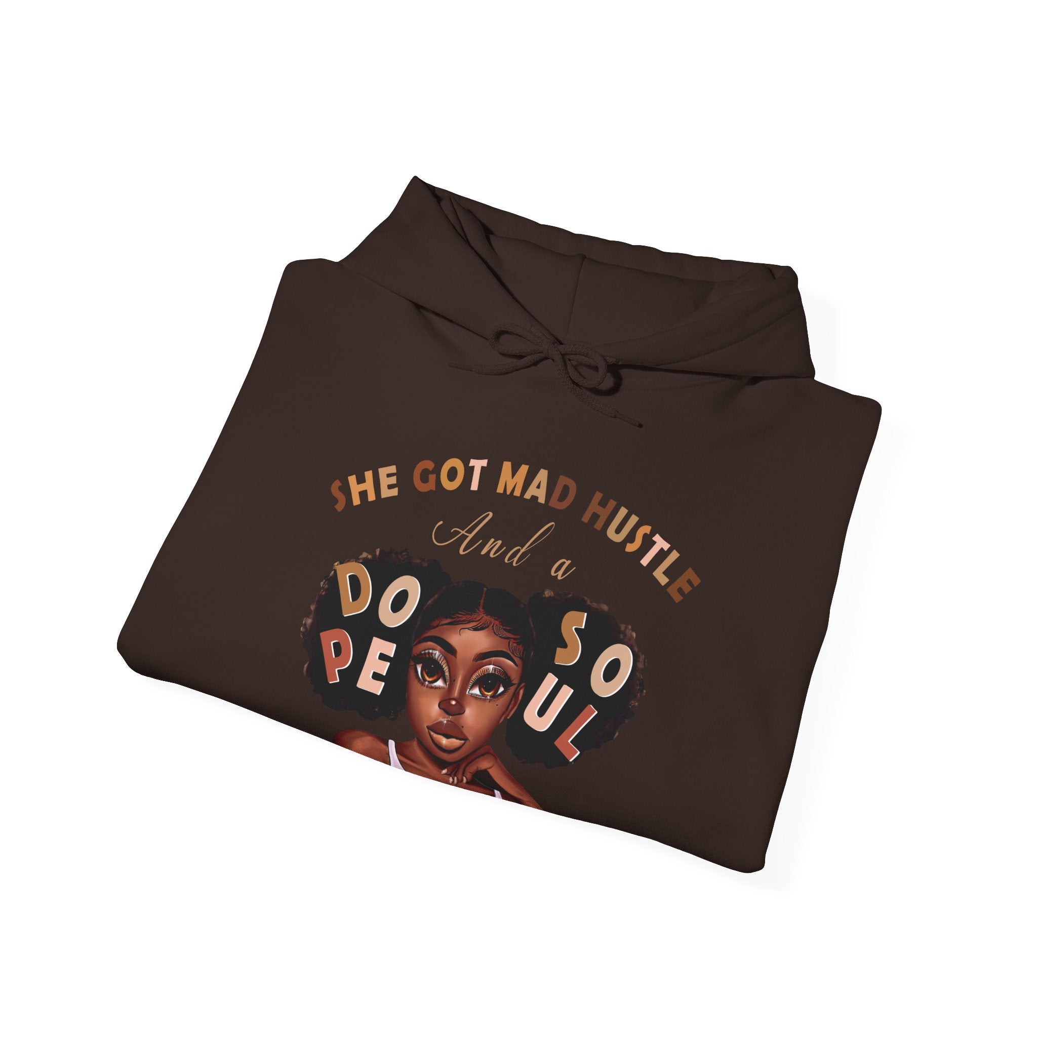 Black girl magic Unisex Heavy Blend™ Hooded Sweatshirt