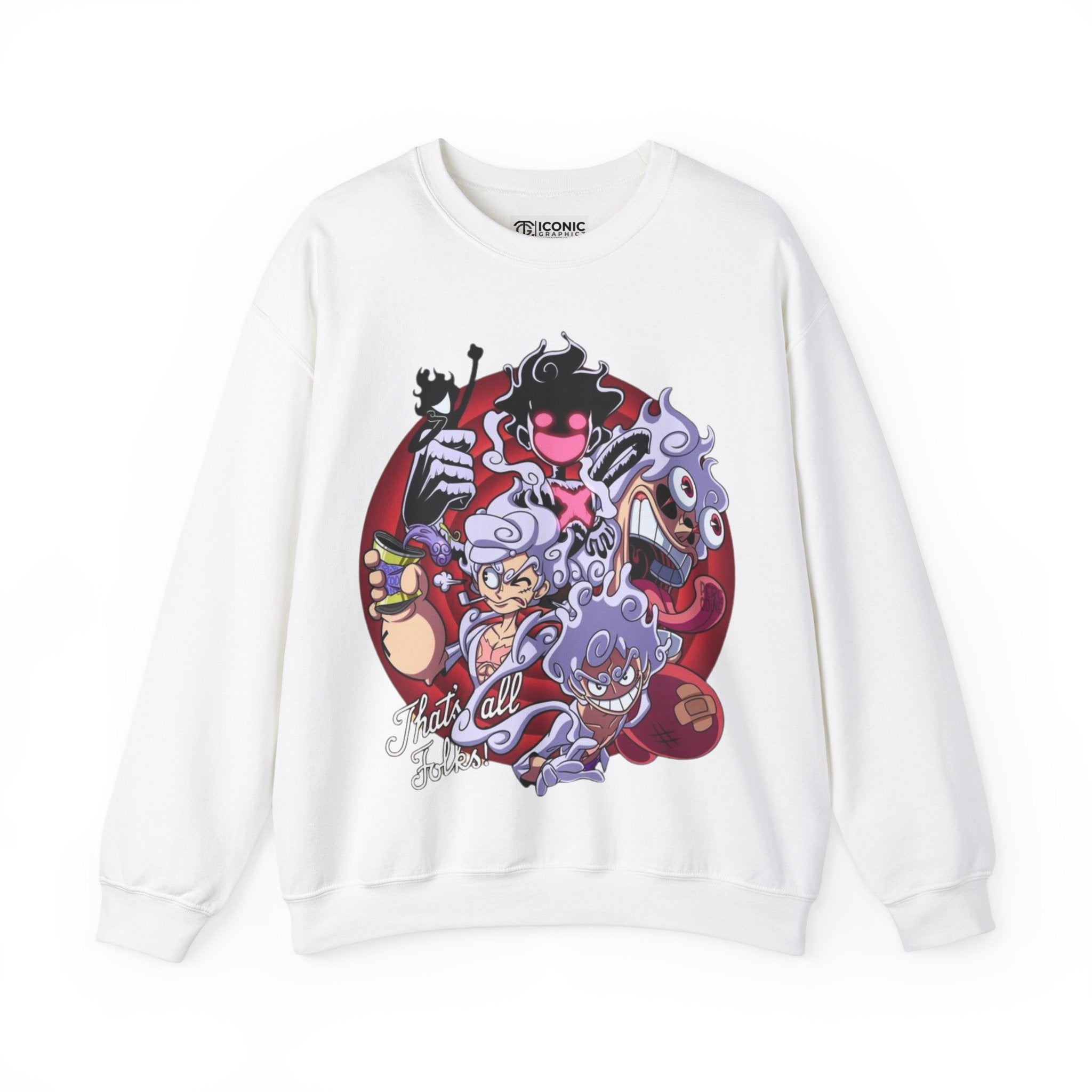 Sun God Luffy Unisex Heavy Blend™ Crewneck Sweatshirt