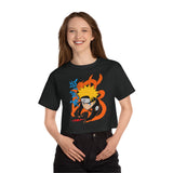 Uzumaki Naruto Champion Women's Heritage Cropped T-Shirt - 