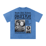 Chucky Acid Wash Oversize T-Shirt