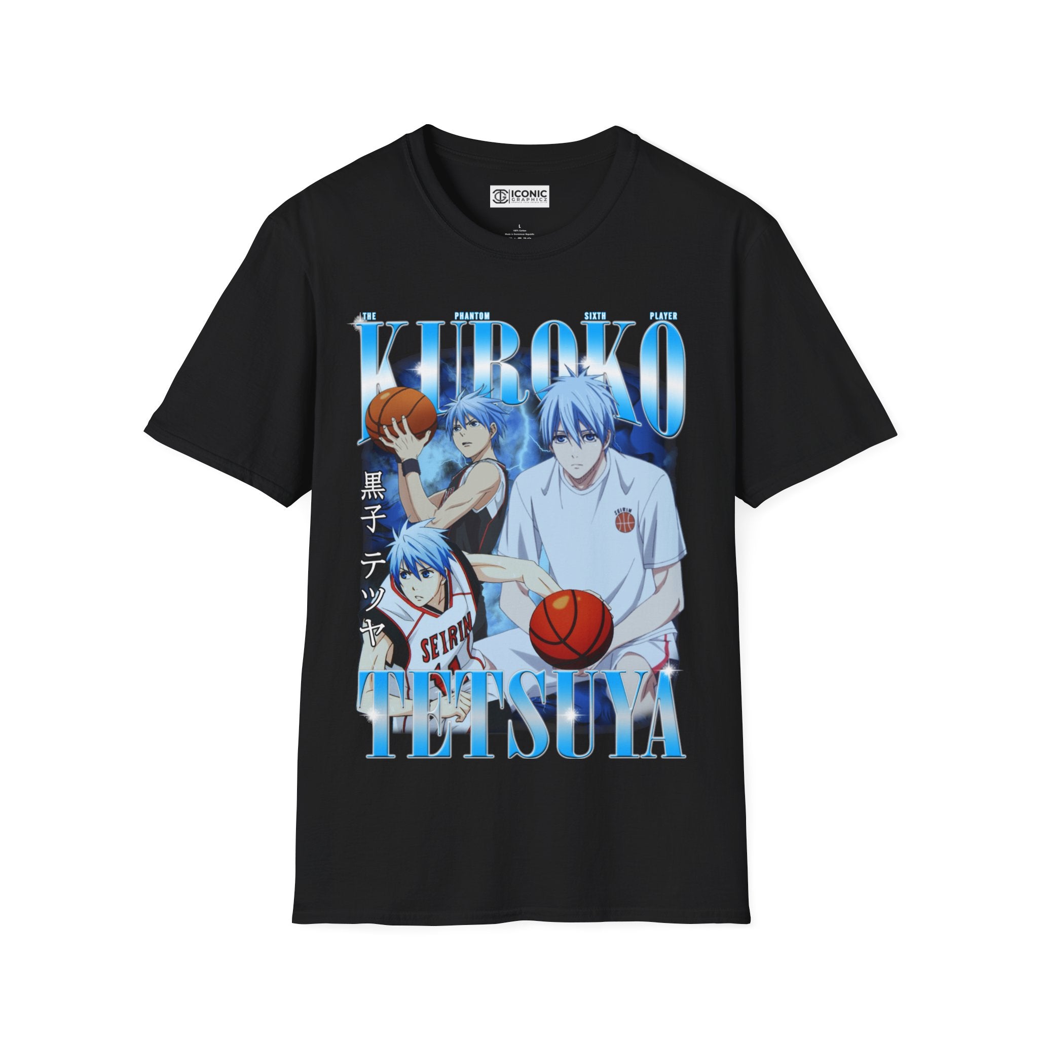 Tetsuya Kuroko Unisex Softstyle T-Shirt - IGZ Clothing 