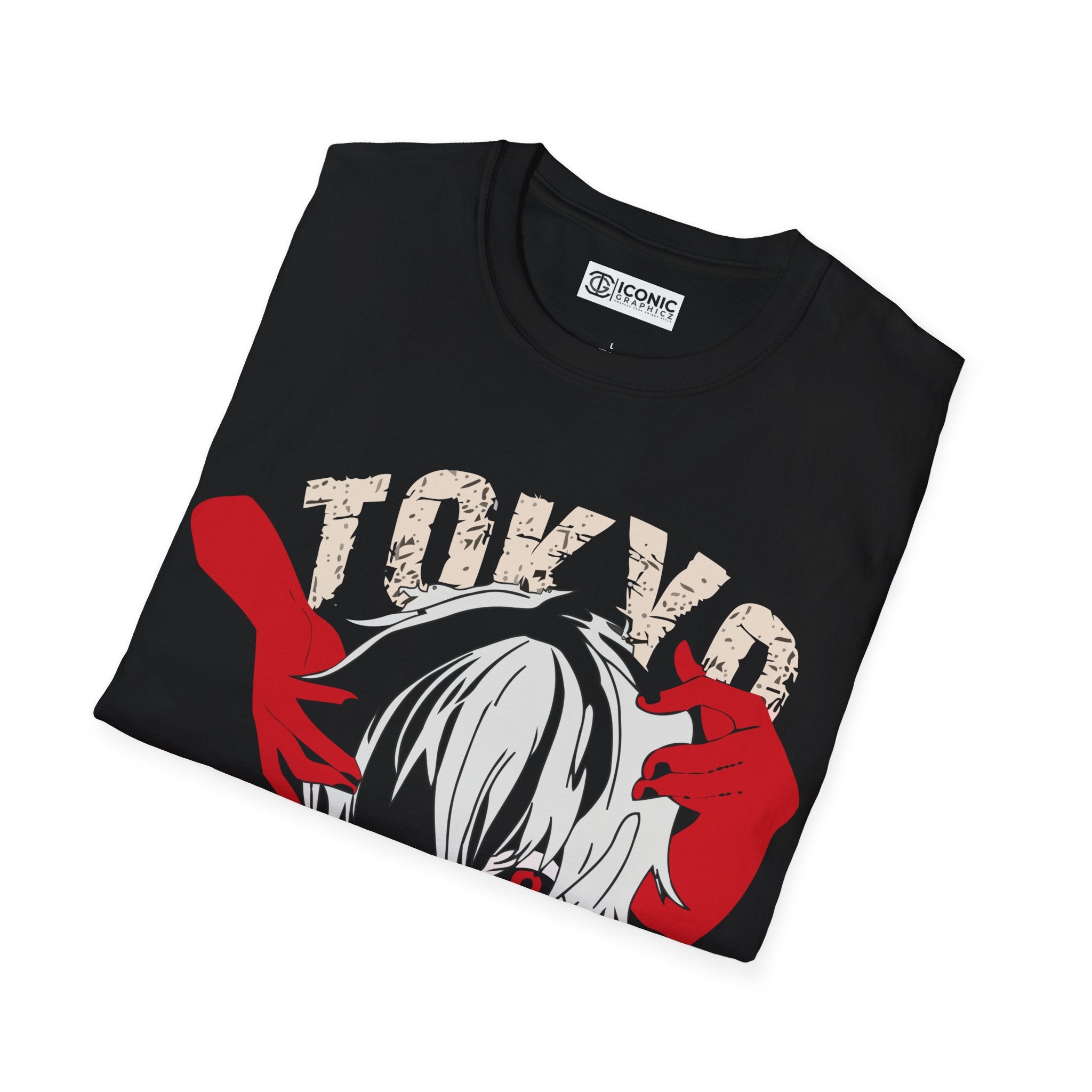 Ken Kaneki Unisex Softstyle T-Shirt