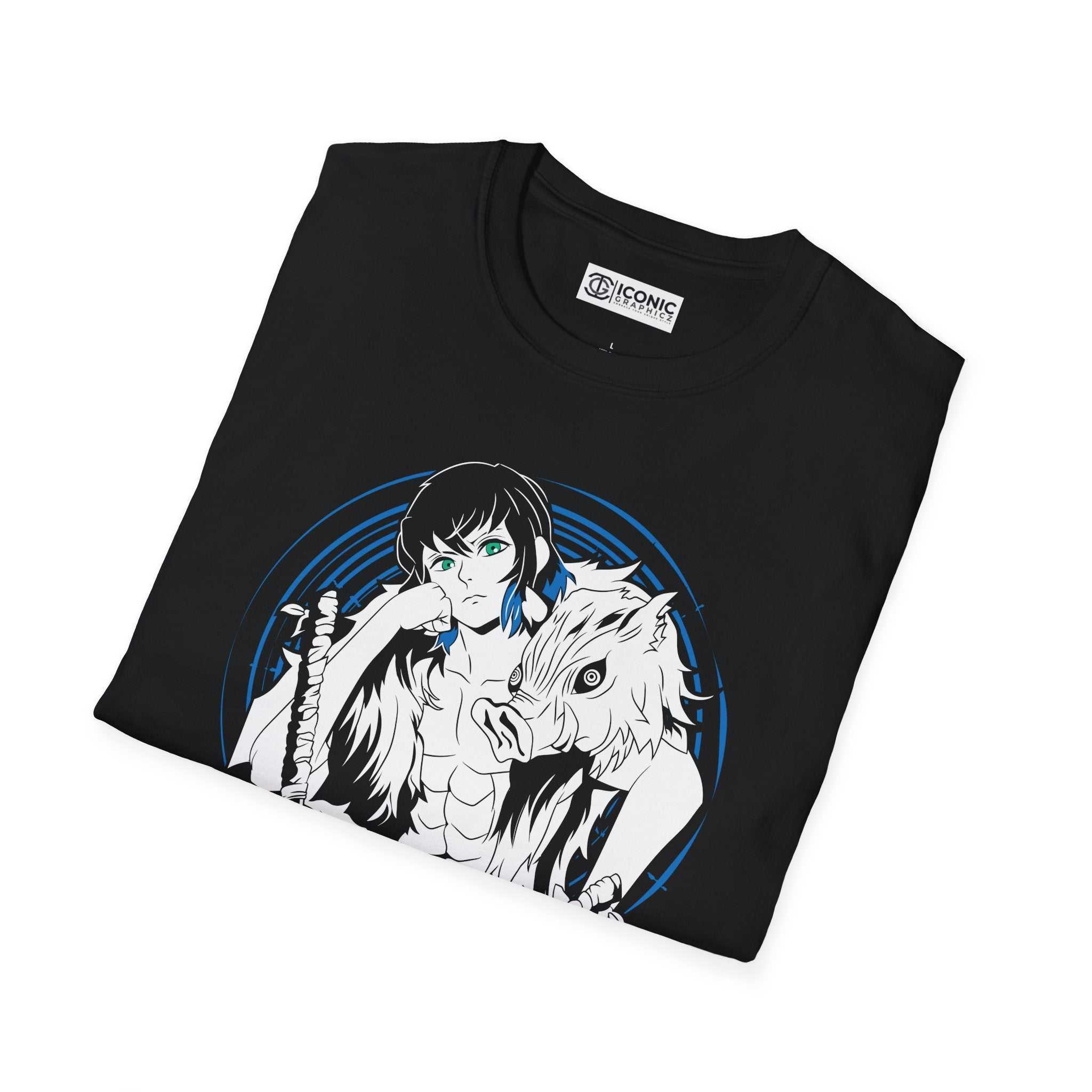 Inosuke Unisex Softstyle T-Shirt - IGZ Clothing 