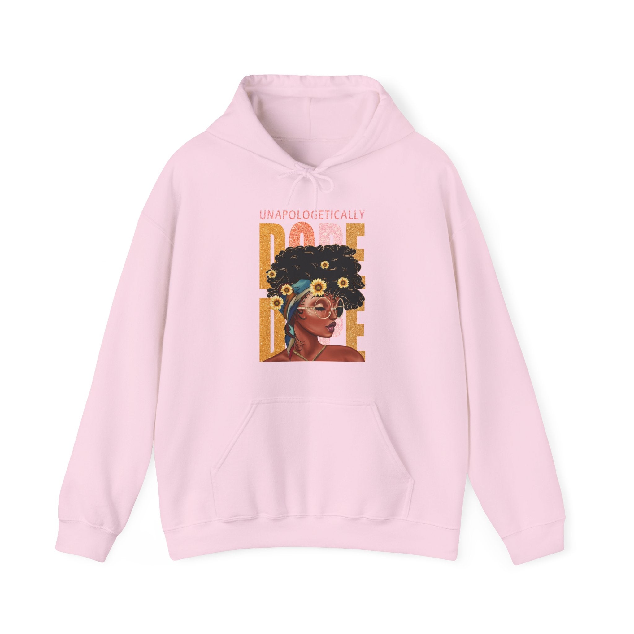 Black girl magic Unisex Heavy Blend™ Hooded Sweatshirt - IGZ Clothing 