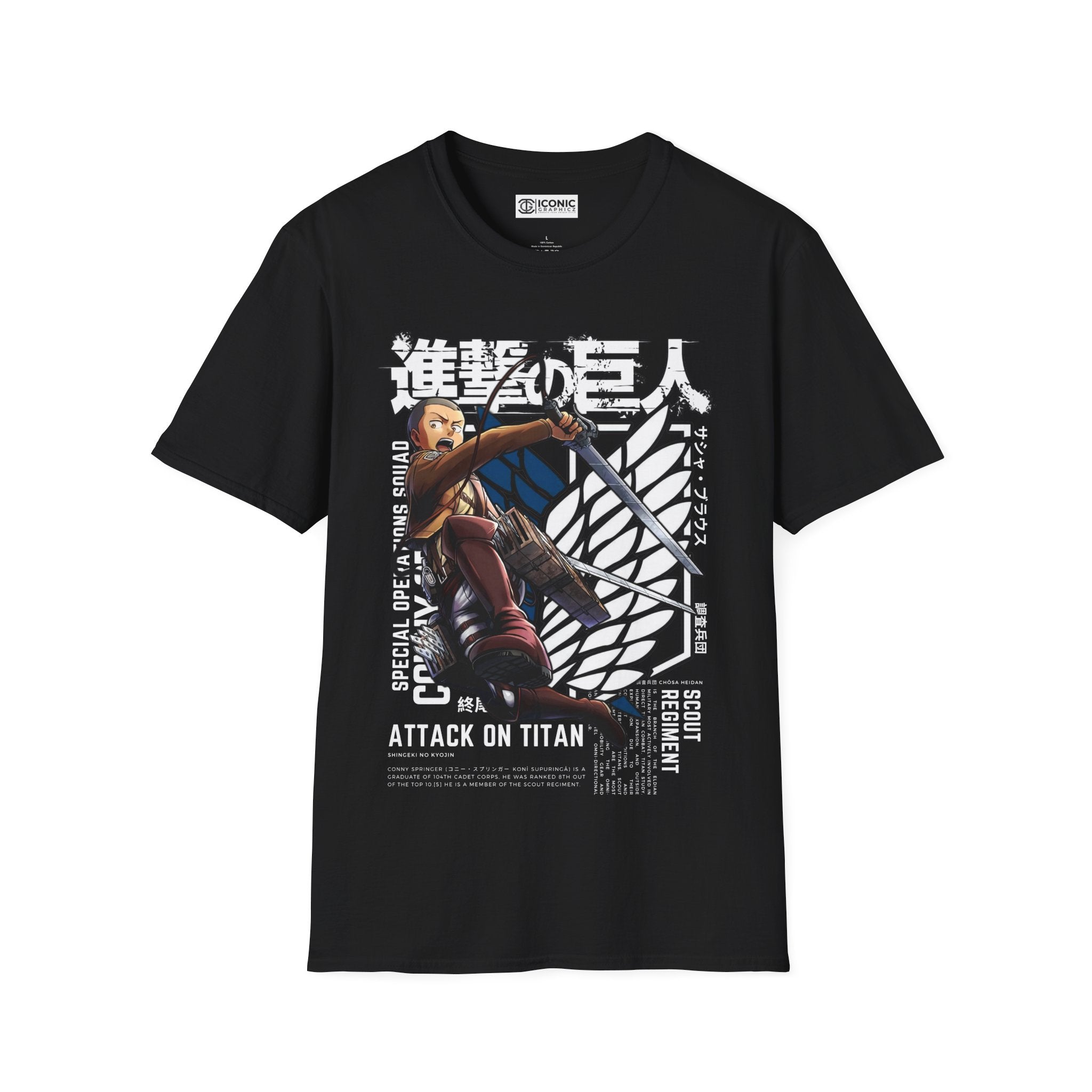 Conny Attack on Titan T-Shirt