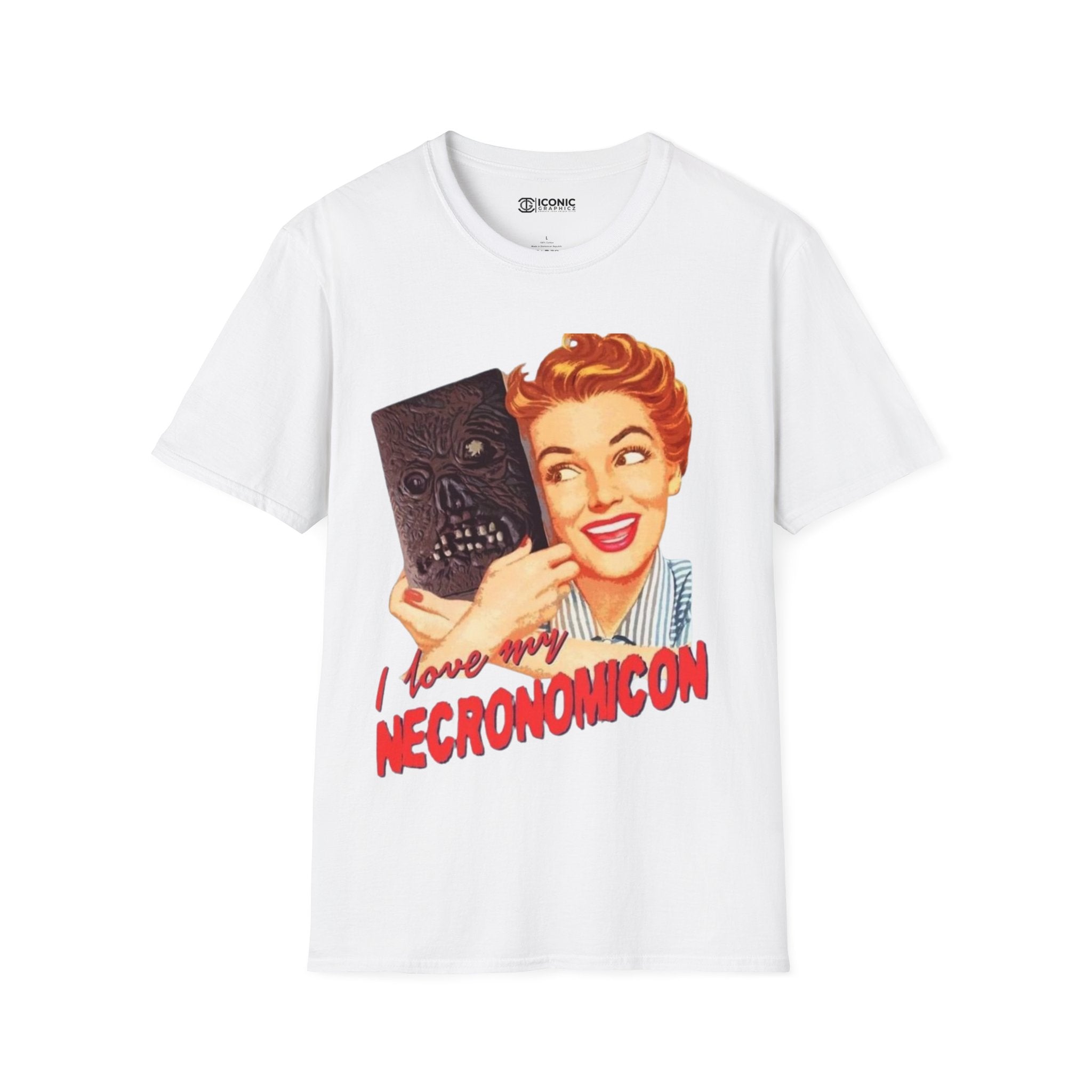 Necronomicon Unisex Softstyle T-Shirt - IGZ Clothing 