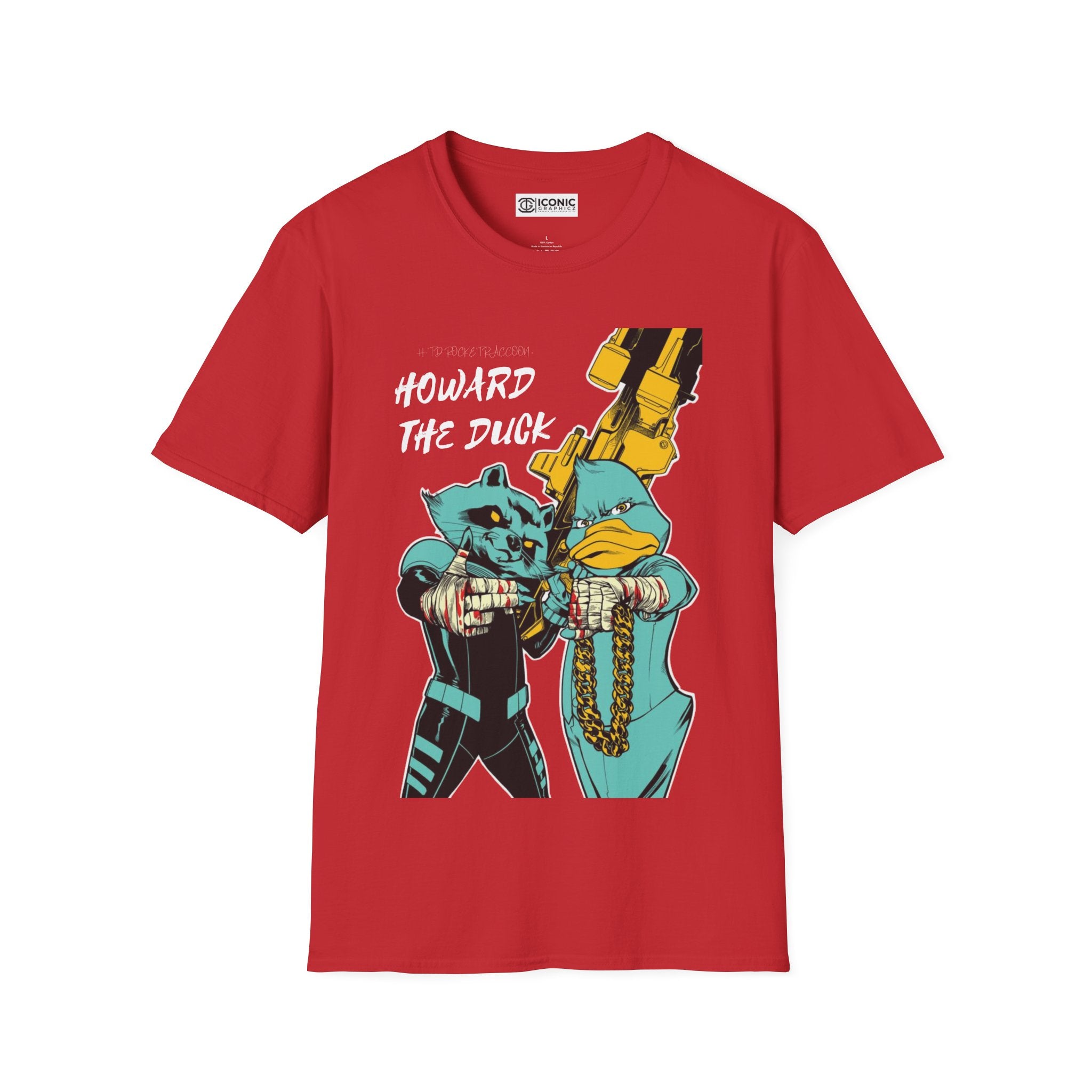 Howard the Duck and Rocket Raccoon T-Shirt