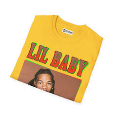 Lil Baby Unisex Softstyle T-Shirt - IGZ Clothing 