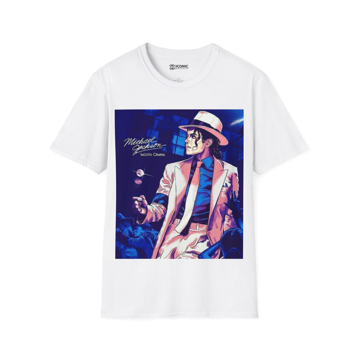 Micheal Jackson Unisex Softstyle T-Shirt - IGZ Clothing 