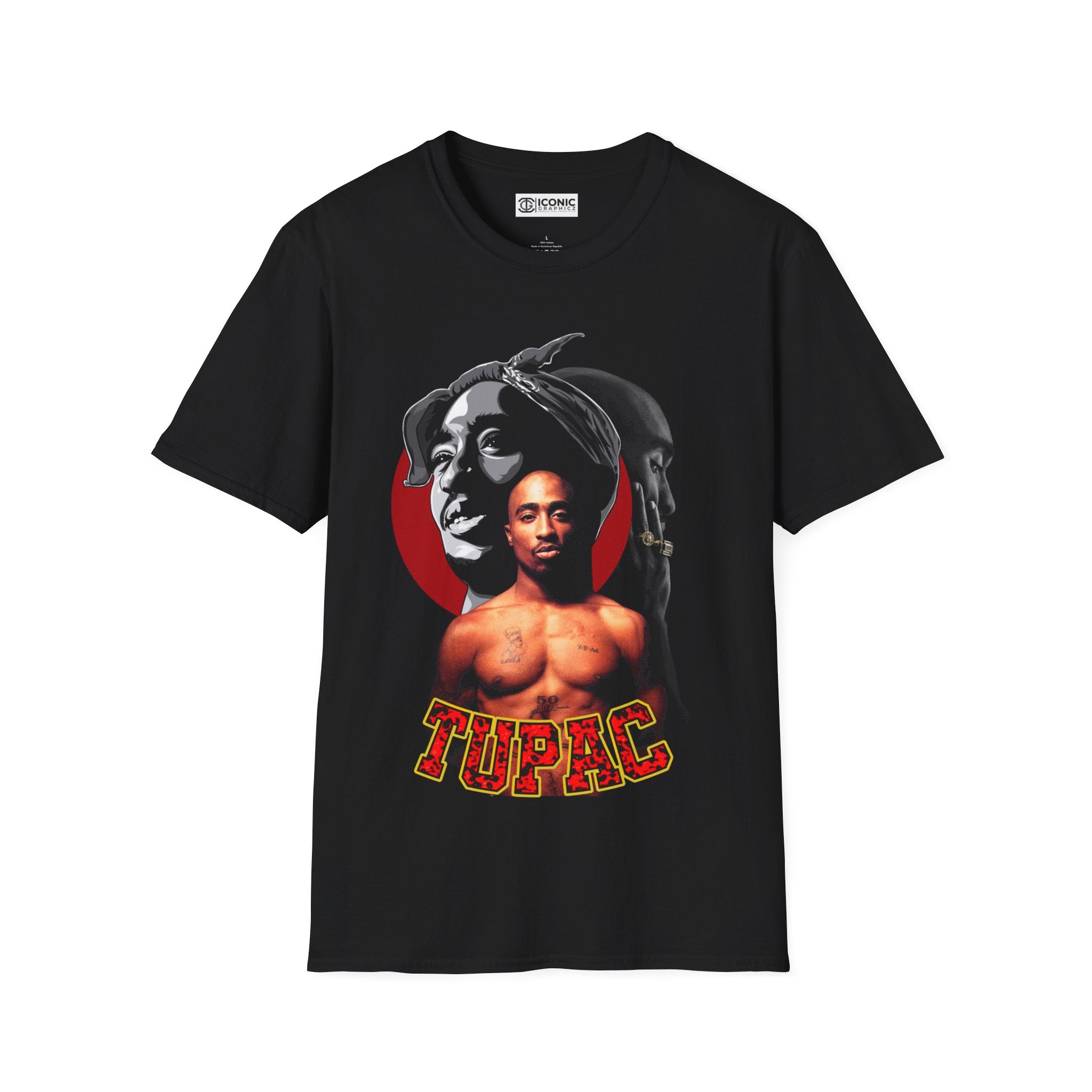 2 Pac Unisex Softstyle T-Shirt - IGZ Clothing 