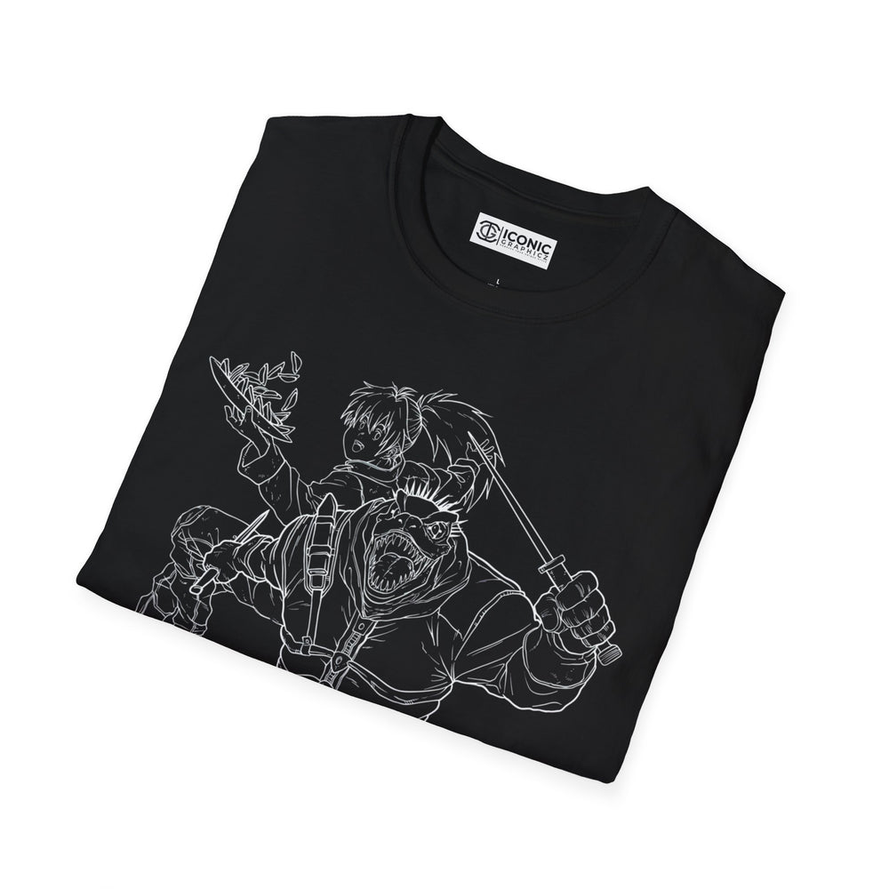 Dorohedoro Kaiman and Nikaido T-Shirt - 