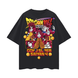 Goku Dragon ball Daima Oversize Deep Drop Shoulder Tee