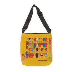 Mario Adjustable Tote Bag (AOP) - IGZ Clothing 