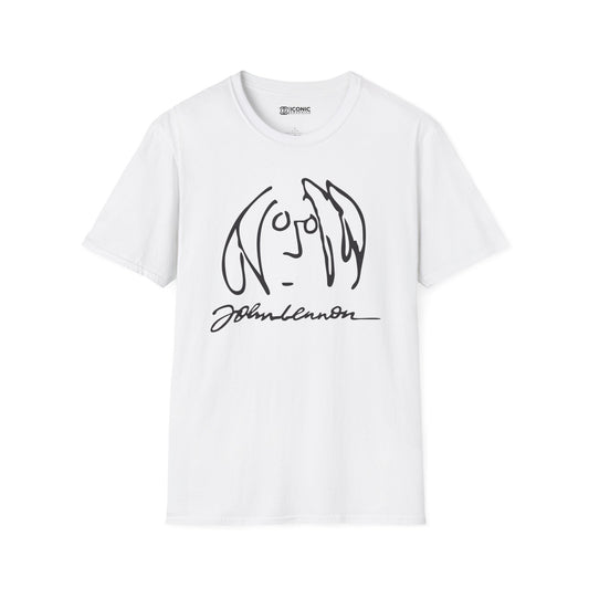 John Lennon Unisex Softstyle T-Shirt - IGZ Clothing 