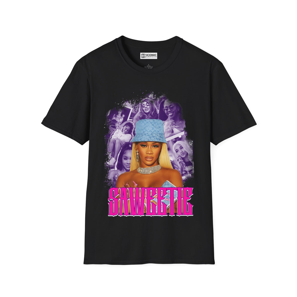 Saweetie Unisex Softstyle T-Shirt - IGZ Clothing 