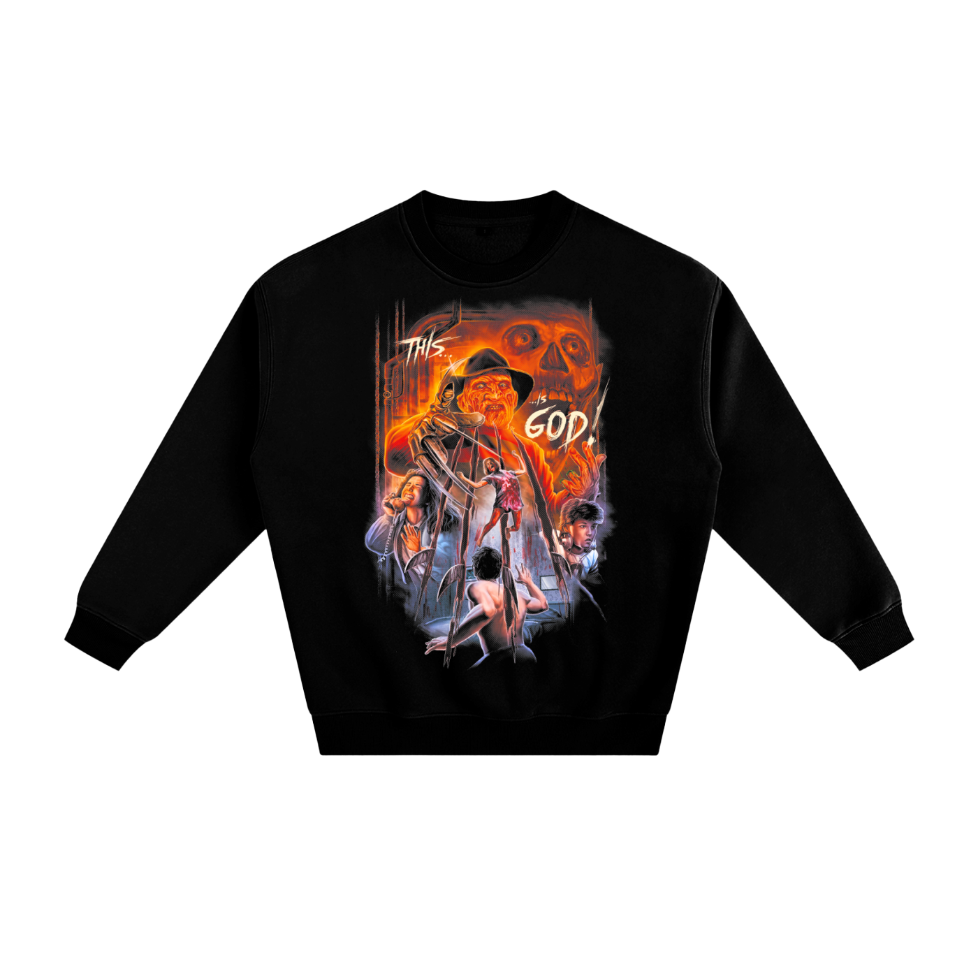 Freddy Krueger Fleeced Sweatshirt
