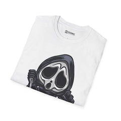 Ghost Face Unisex Softstyle T-Shirt - IGZ Clothing 